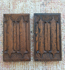 Antique Carved Oak Gothic