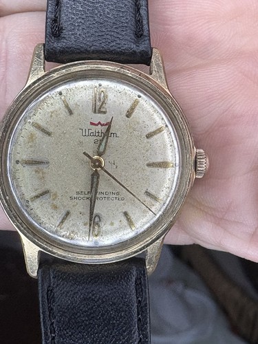 Vintage waltham 17j automatic - waltham,