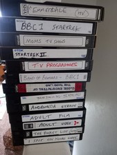 13- VHS Video Tapes with Recordings 