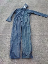 Ladies Or Mens Black Colour Waterproof Overalls Or All In One Or Coveralls.