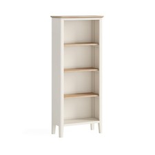 Soft White Slim Bookcase /