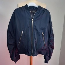 Topshop navy pilot jacket - topshop,