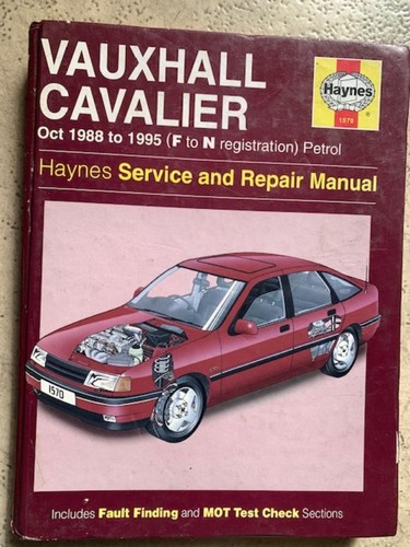 Vauxhall cavalier haynes - vauxhall,
