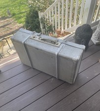 Antique aluminum metal