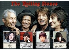 ROLLING STONES 2 x SIGNED