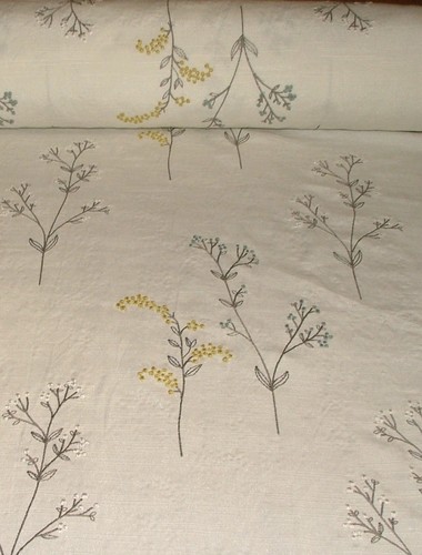 Curtain fabric embroidery - curtain,