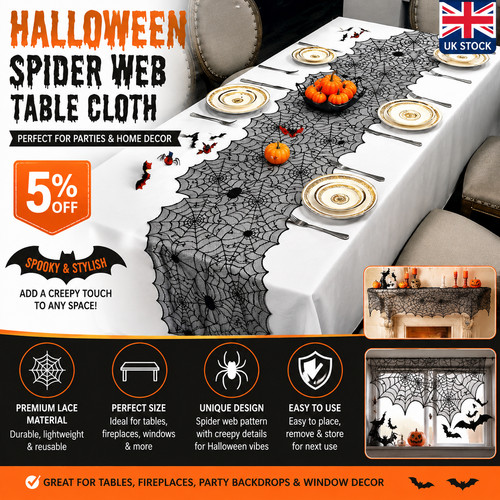 Halloween table cloth - halloween,