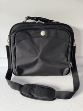 Dell Laptop Briefcase Shoulder / Messenger Black Bag Fits 15" NEW OTHER COND