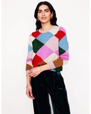 BODEN NWT Sparkly Argyle