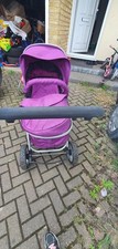 I safe 3 in 1 pram - purple