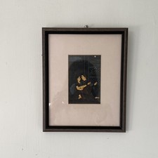 2 hand painted Indian