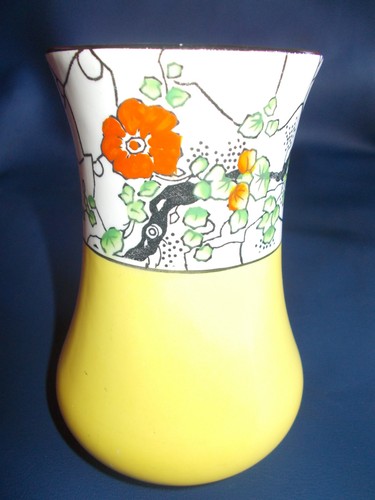 Antique art deco yellow - art,
