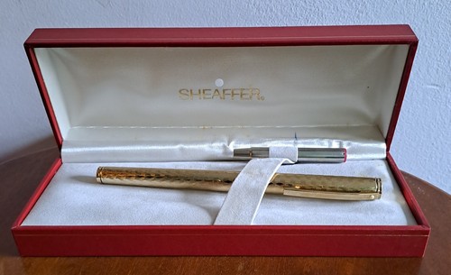 Sheaffer gold electroplated
