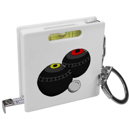 Lawn bowls keyring - 'lawn,