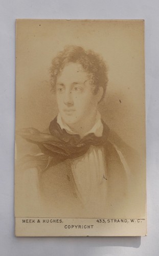 Cdv feat engraving of - cdv,