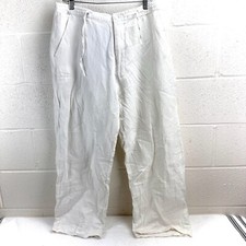 Linea Uomo Cropped Linen Blend
