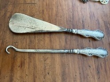Sterling Silver Button Hook and Shoe Horn 1923 Birmingham.