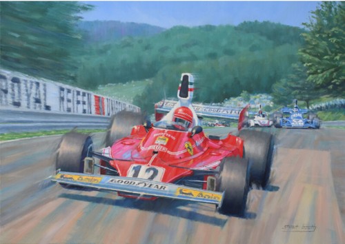 Niki lauda ferrari - niki, 312t
