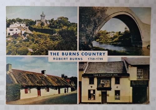 Vintage postcard posted four - posted,