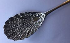 Solid Silver Berry / Serving Spoon Hallmarked Sheffield 1900