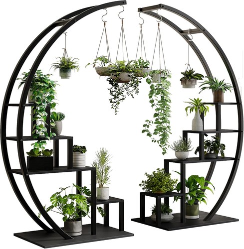 Metal plant stand indoor - stand,
