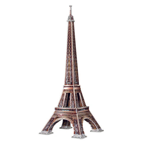 Wrebbit puzzle eiffel - puzzle, 3d
