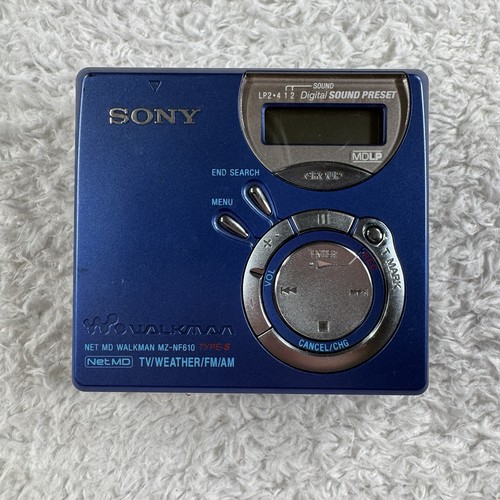 Sony portable minidisc - sony,