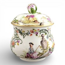 18th C Meissen porcelain sugar