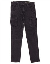 Gas Mens Skinny Cargo Trousers