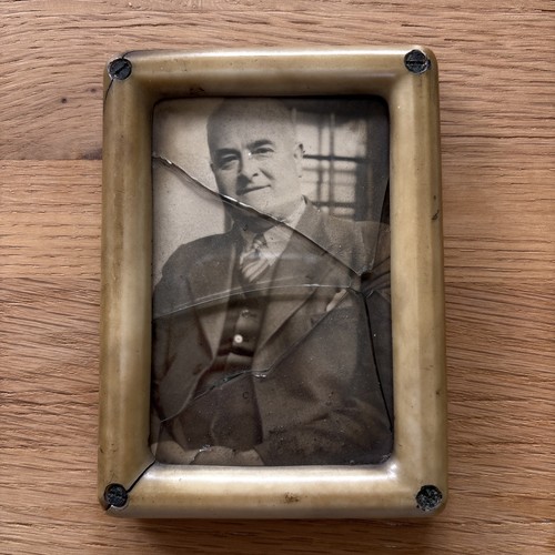 Bakelite picture photo frame - bakelite,