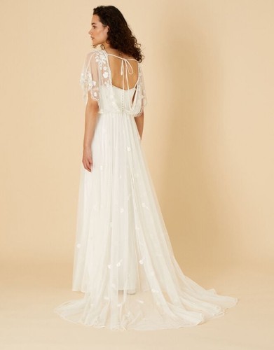 Bnwt monsoon merle - merle, ivory