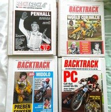 speedway magazines Backtrack Magazines,  no. 1 to no. 54