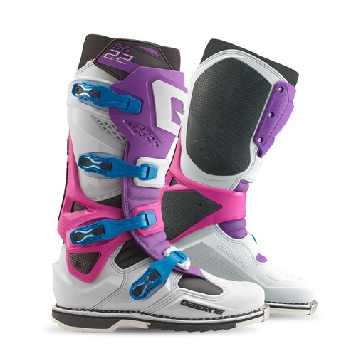 Gaerne sg22 purple white - gaerne, purple/white