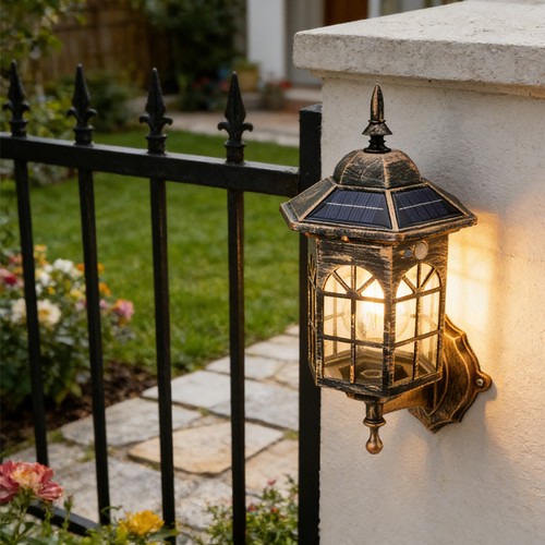 Solar wall lights outdoor - solar,
