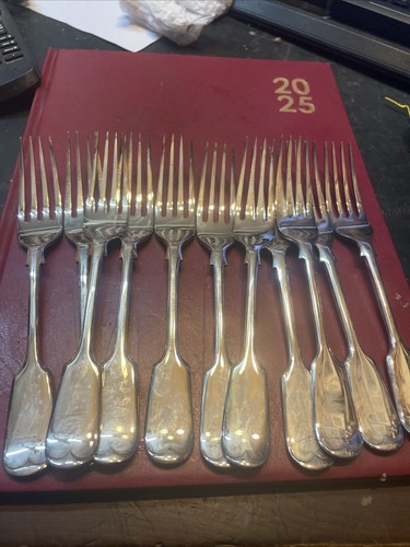 Vintage dessert forks - ep,