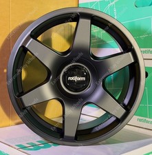 18" Black Six Alloy Wheels