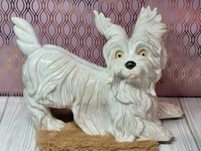 Vtg Westie Dog Large Ceramic