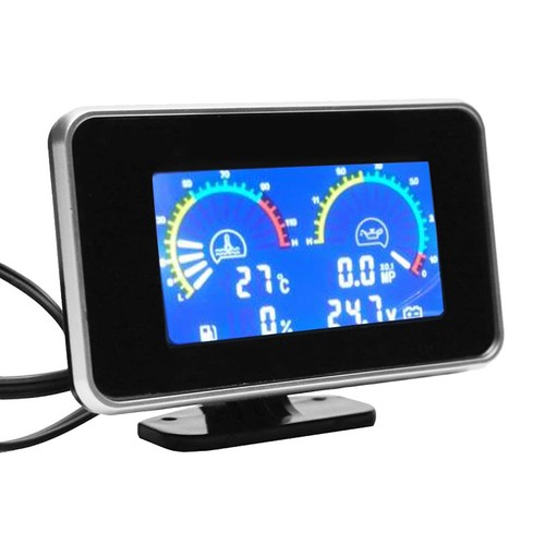 Lcd car digital oil pressure - car,