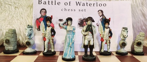 Battle waterloo chess set - of,