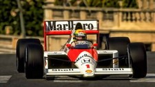 AYRTON SENNA Monaco MARLBORO