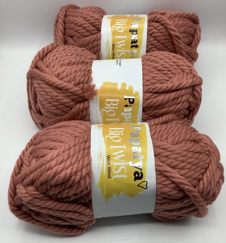 Papatya big twist with wool - twist,