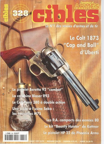 Cibles 328 colt - cibles, "cap