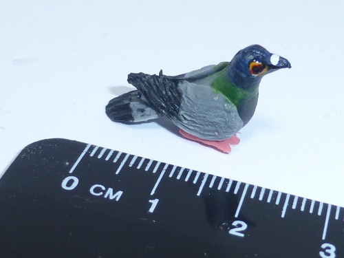 Scale pigeon dolls house - 1:12,