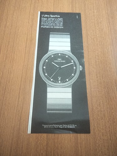 1988 iwc porsche design - 1988,