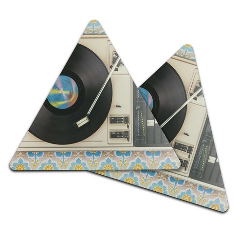 Triangle coaster retro - triangle,