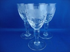 3 x Royal Brierley Crystal