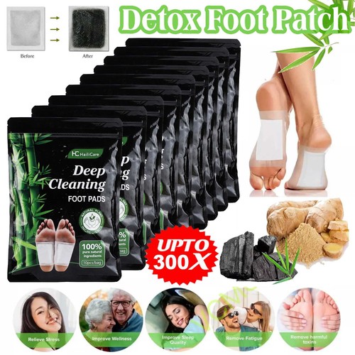 300 10x detox foot pads - foot,