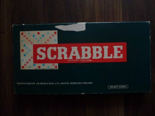 Classic vintage scrabble board - classic,