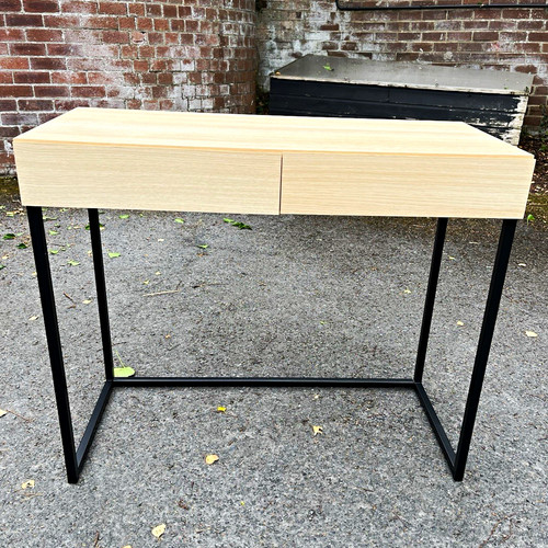Light wood made - light, desk
