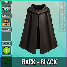 World Zero WZ - COSMETICS - BACK - BLACK (#1E1E1E)